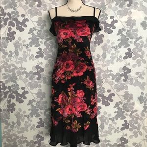 Designer Betsey Johnson Flowered Dress!